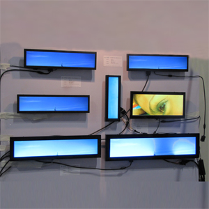 長條形廣告屏商場貨架廣告屏標(biāo)識(shí)牌